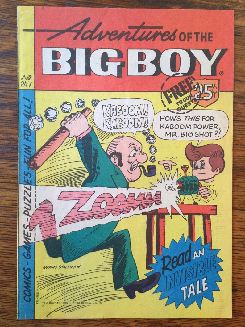 Adventures Of The Big Boy # Elias 1977 Comic. Nov. List price 247 Max 71% OFF Brothers.