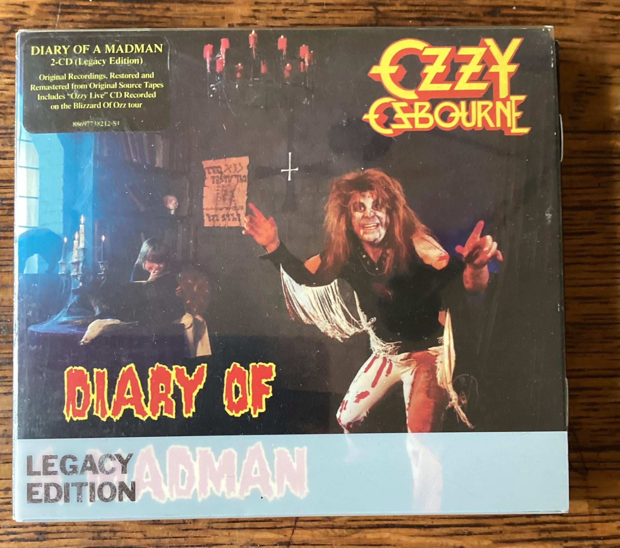 Ozzy Osbourne Diary of a Madmanピクチャーレコード Amazon.com: Diary of a Madman: CDs & Vinyl