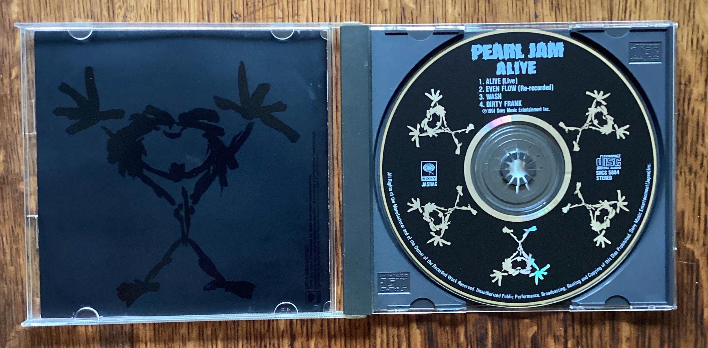 Pearl Jam - Alive - CD EP 1992 Sony Records SRCS 5884 Import
