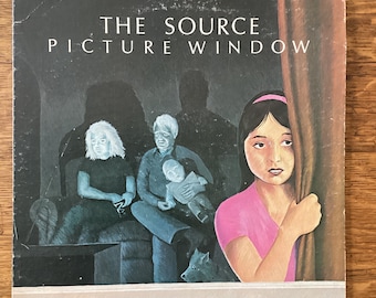 The Source Picture Window Stereo Vinyl LP 1983 Wasp Records NR14653