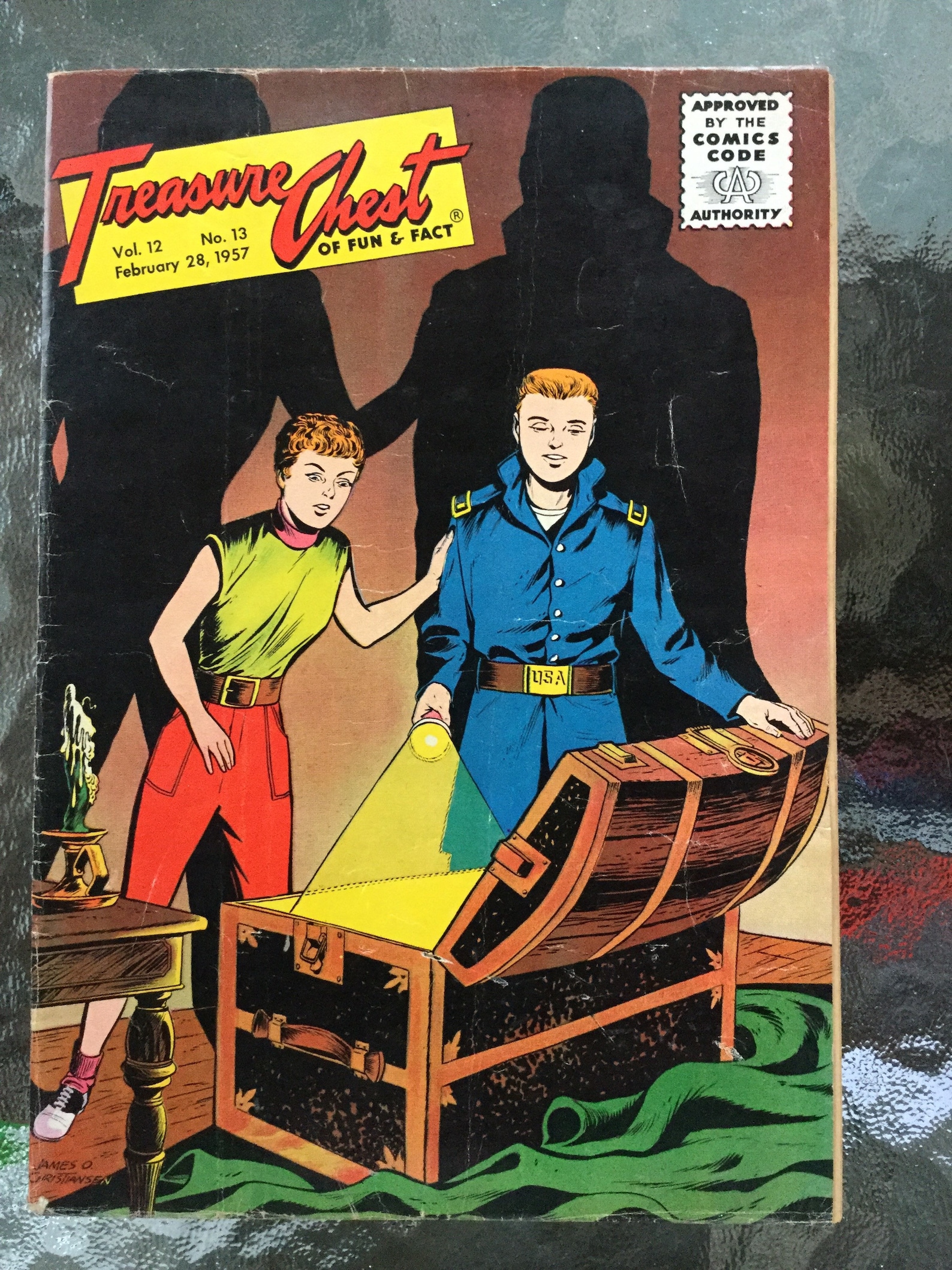 Treasure Chest vol. 12 13 Feb. 1957 Comic | Etsy