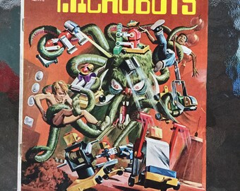 The Microbots # 1 Vol. 1  Dec. 1971 Gold Key Comics The way the world ends