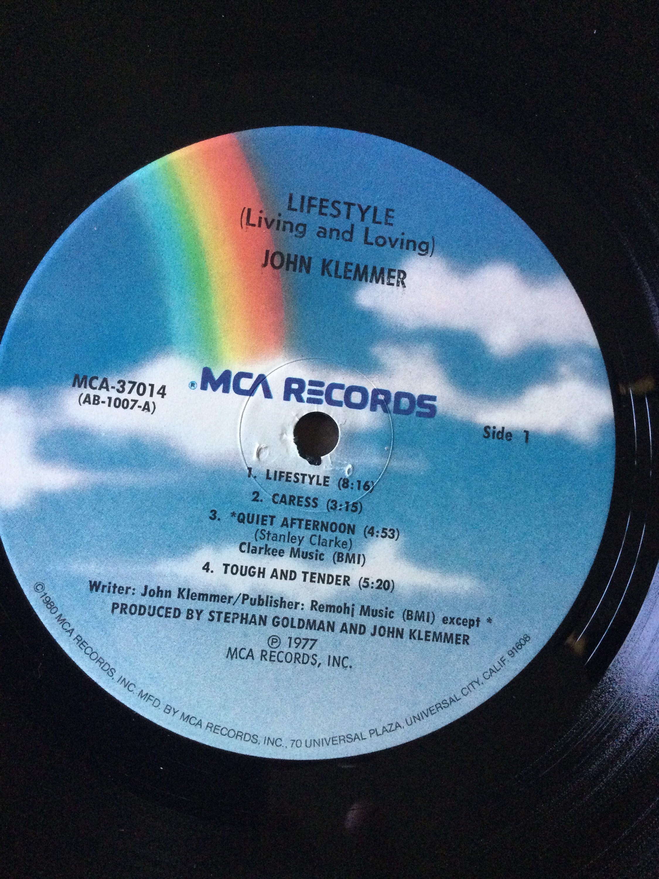 John Klemmer Lifestyles Living and Loving Stereo Vinyl LP