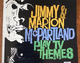 Jimmy McPartland - Jimmy & Marion McPartland Play TV Themes Stereo Lp 1960 Design Records DCF-1032