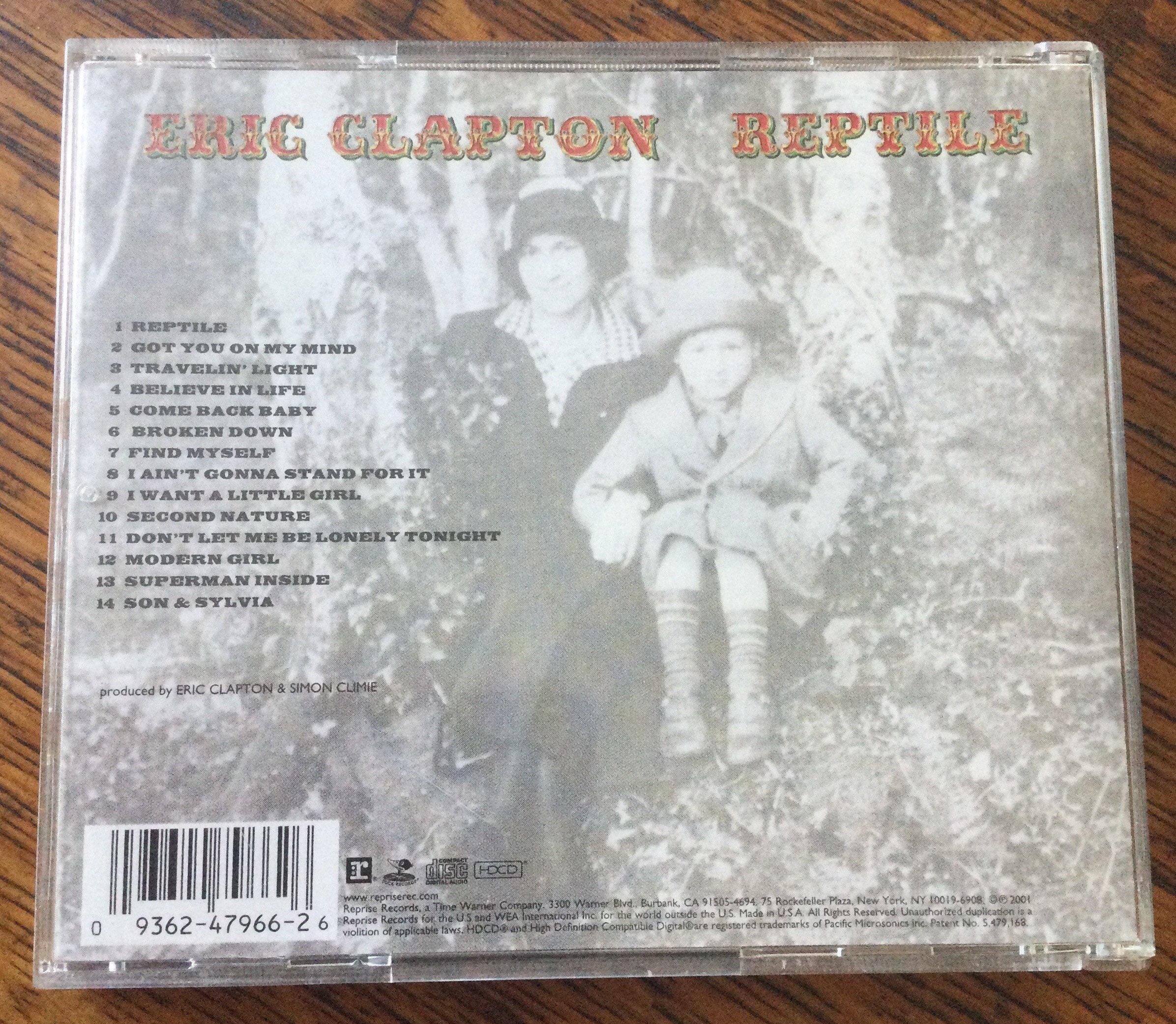 欧2discs LP Eric Clapton Reptile 9362479661 REPRISE /00660 Eric Clapton - Reptile - Amazon.com Music