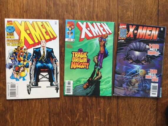 Lot X-men Vol. 1 # 57, 76 & 106 Oct. 96- Jun. 98 and Nov. 2000