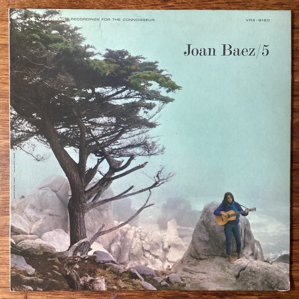 Joan Baez “5” Mono Vinyl LP 1964 Vanguard Records VRS-9160