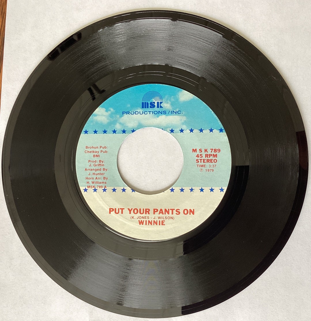 Winnie Funck Winnie - Put Your Pants on B/w Never Leave Disco/funk/ Soul 45 RPM 1979 ...