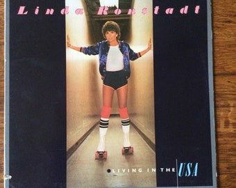 Linda Ronstadt Living In The USA Stereo Vinyl LP 1978 Asylum Records 6E 155