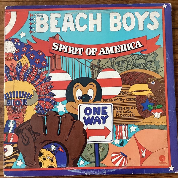 The Beach Boys Spirit Of America Stereo Vinyl Gatefold Double Lp 1975 Capitol Records SVBB 511384