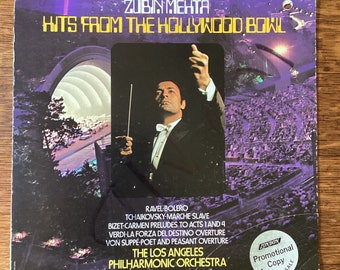 Zubin Mehta - Los Angeles Philharmonic Orchestra - Hits From The Hollywood Bowl - Stereo Vinyl Lp 1972 London Records XPS 613