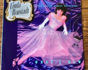 Linda Ronstadt What’s New w/ The Nelson Riddle Orchestra Stereo Vinyl LP 1983 Asylum Records 60260