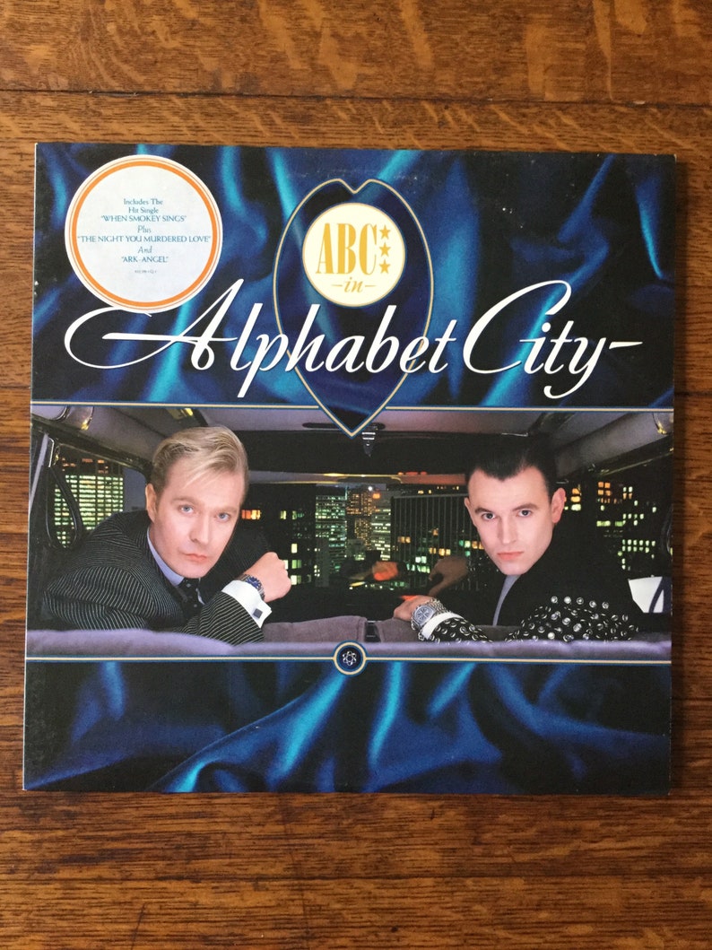 ABC Alphabet City Vinyl Promo LP 1987 Mercury Records 422 ...