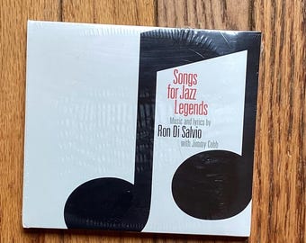 Ron Di Salvio - Songs For Jazz Legends - CD - Blujazz Records BJ3422 New Sealed