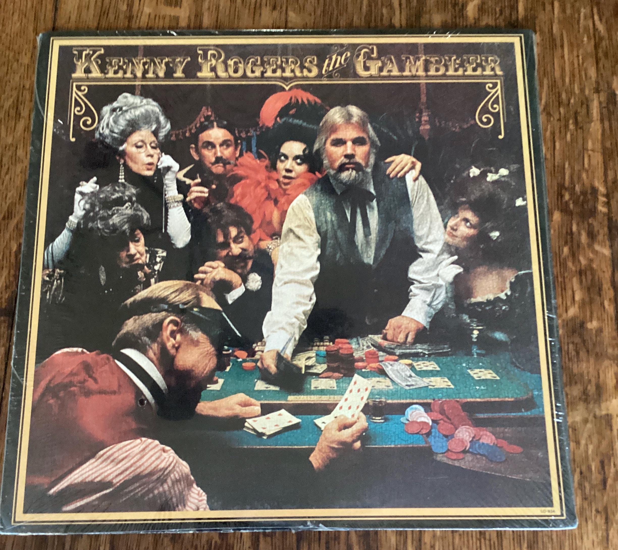 Kenny Rogers - the Gambler - Vinyl Stereo Lp 1978 Liberty Records