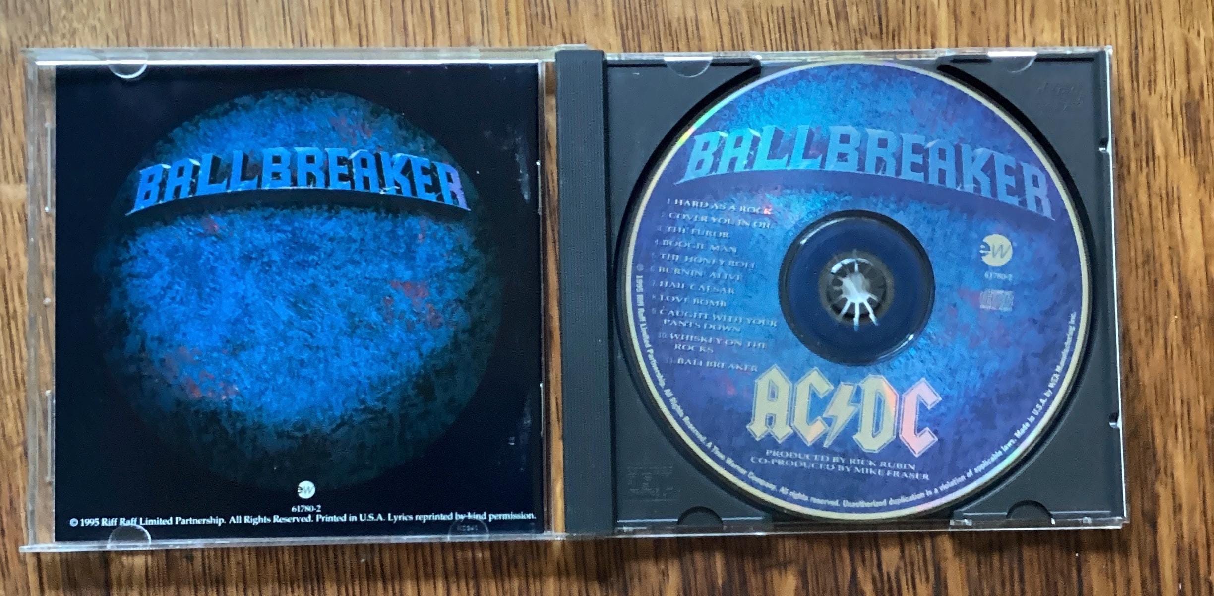 LP AC/DC Ballbreaker 19658873361 Columbia, Al WORLDWIDE