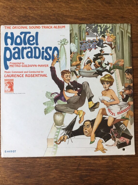 Hotel Paradiso OST Vinyl LP 1966 MGM Records E 4419 Frank Frazetta