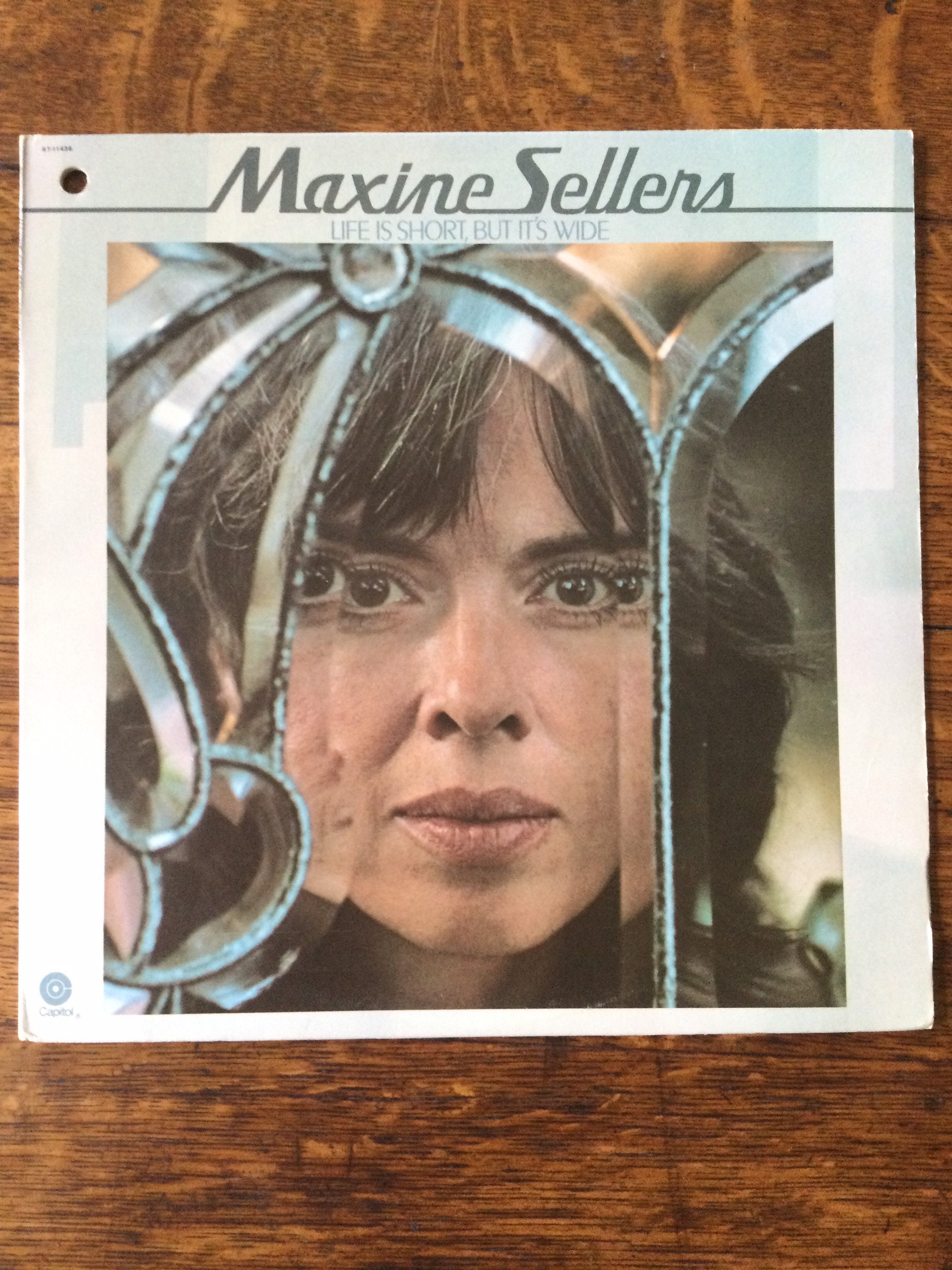 Maxine Sellers Life Is Short But It’s Wide Stereo Vinyl LP 1975 Capitol Records ST-11436