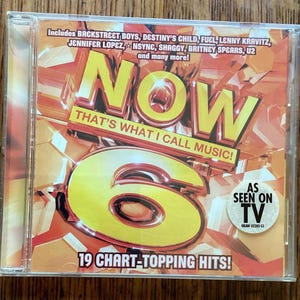 Now That’s What I Call Music - #6 - Various Artists  -CD 2001 Sony Records EK 85663