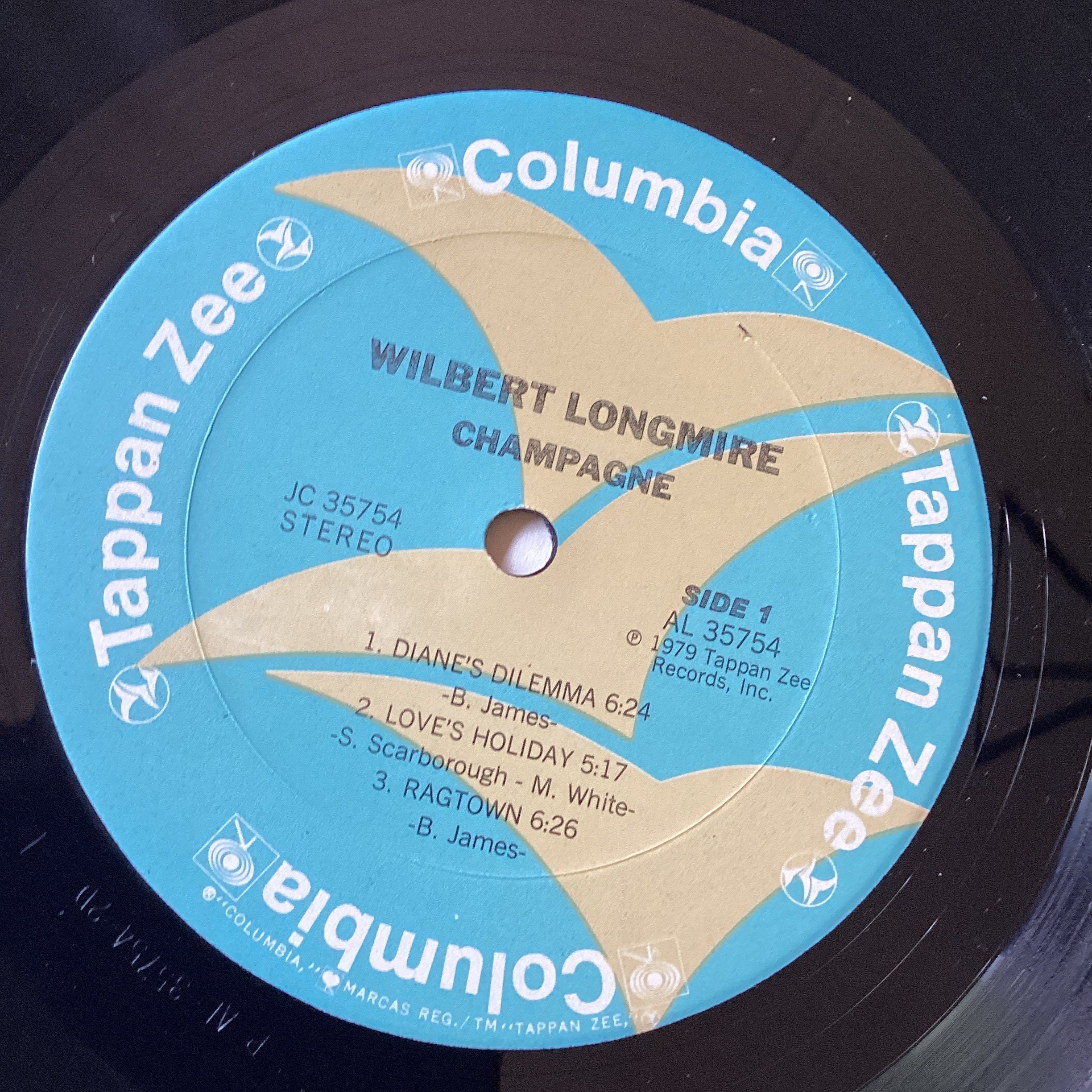 Wilbert Longmire - Champagne - Vinyl Stereo Gatefold Lp Record