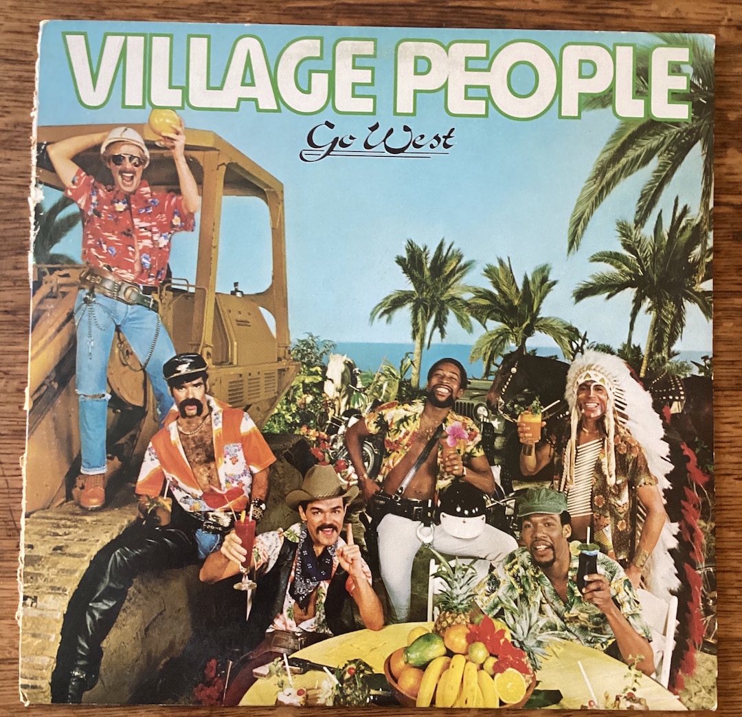 Nblp Village People Go West Stereo Vinyl LP 1979 Casablanca Records NBLP ...