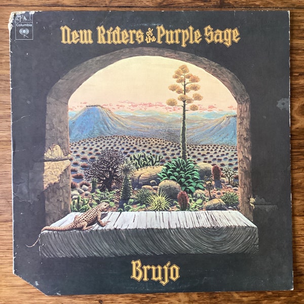 New Riders Of The. Purple Sage Brujo Stereo Vinyl Lp 1974 Columbia Records PC 33145.