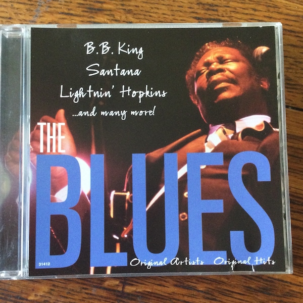 The Blues Vol. 2 Various Artists CD Platinum Records 31412 w/ B.B. King,Santana,Buddy Guy,Johnny Otis,Big Joe Turner,Jimmy Reed +