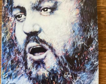 Luciano Pavarotti Verismo Arias Stereo Vinyl LP 1980 London Records LDR -10020