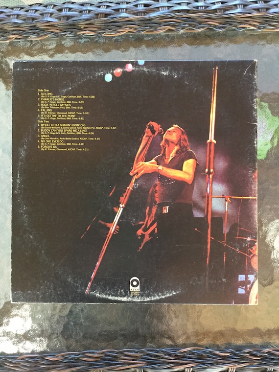 Vinegar Joe Rock & Roll Gypsies Vinyl Gatefold LP 1973 Atco