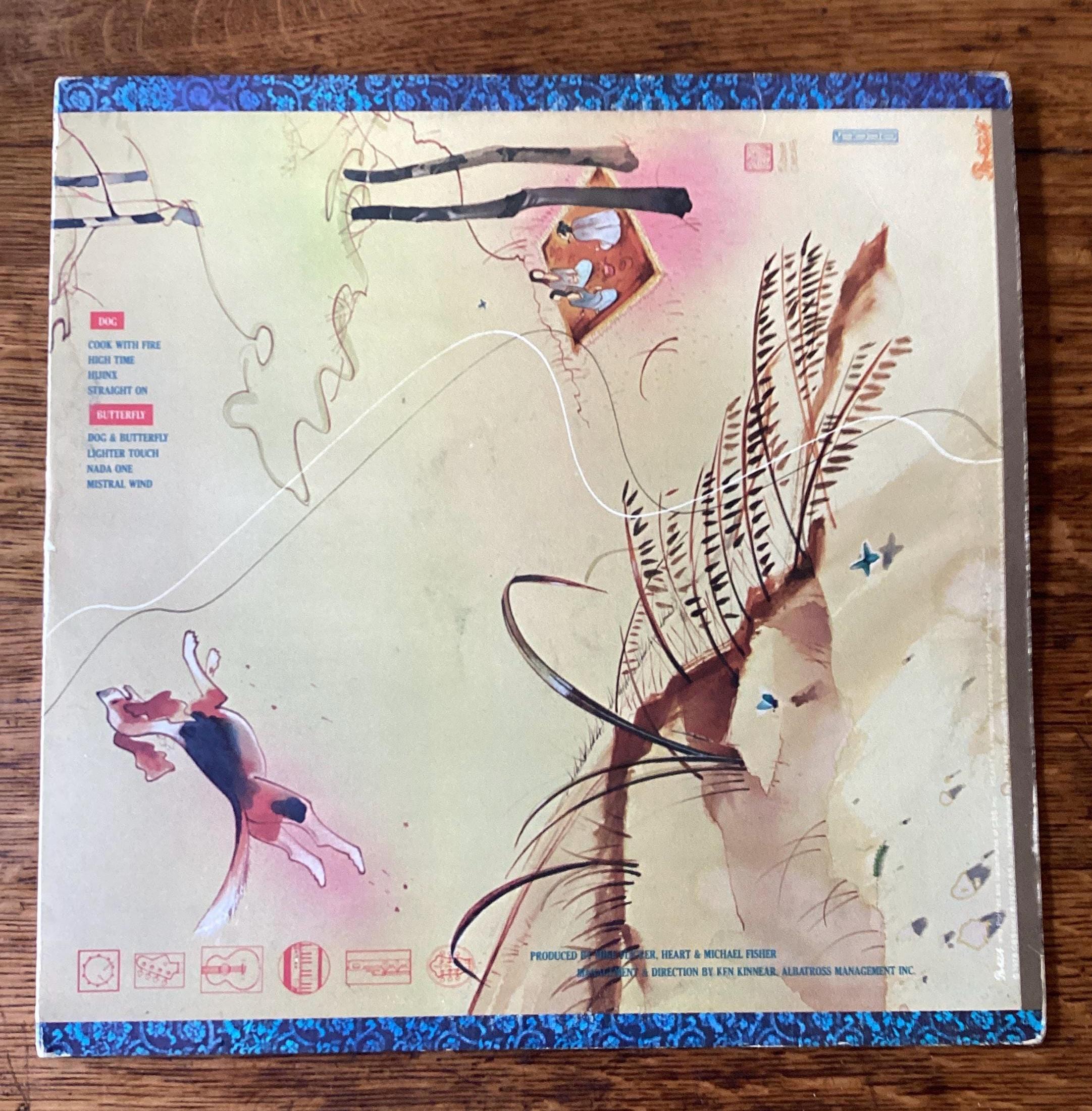 Heart - Dog & Butterfly - Stereo Vinyl Gatefold LP 1978 Portrait