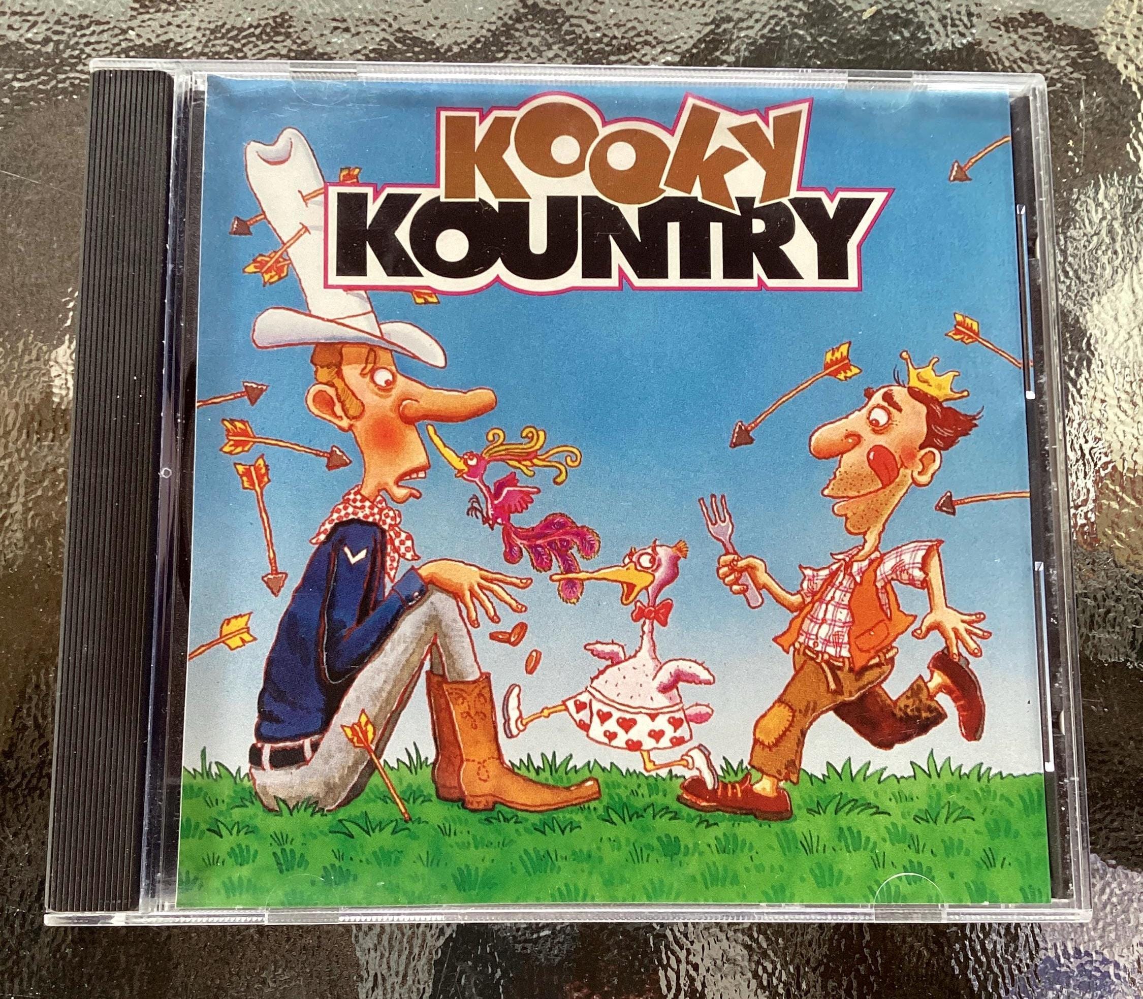 Kooky Kountry - Various Artists - CD -  1994 K-Tel Records 3243-2