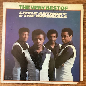 Little Anthony & The Imperials - Very Best Of - Stereo/Mono Vinyl LP 1975 UA Records UA-LA255