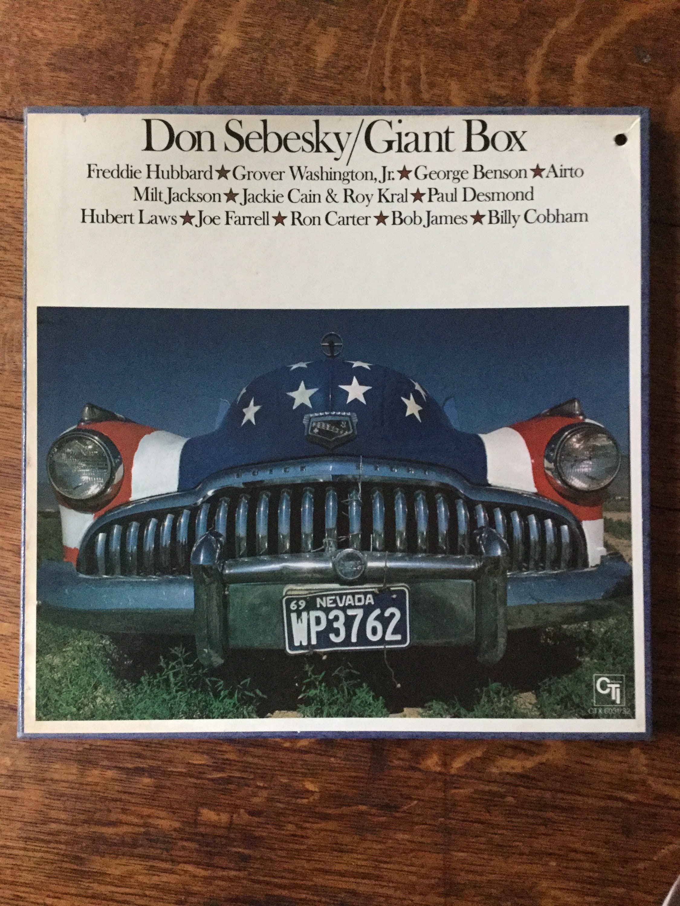 Don Sebesky Giant Box Stereo Vinyl Double LP 1973 GTI Records CTX 