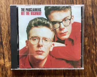 The Proclaimers - Hit The Highway  - CD - 1994 Chrysalis Records 7243-8-28602-2-8