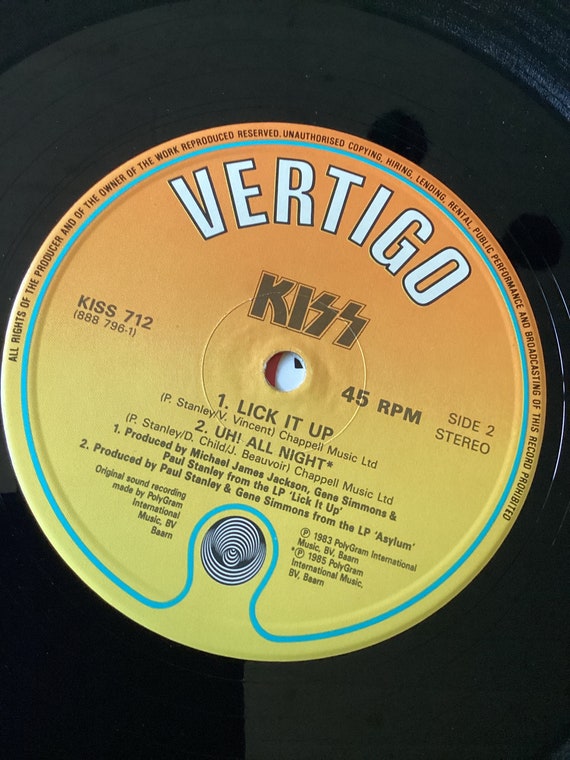UK VERTIGOレーベル KISS ANIMALIZE Animalize LP - KISS Official Store