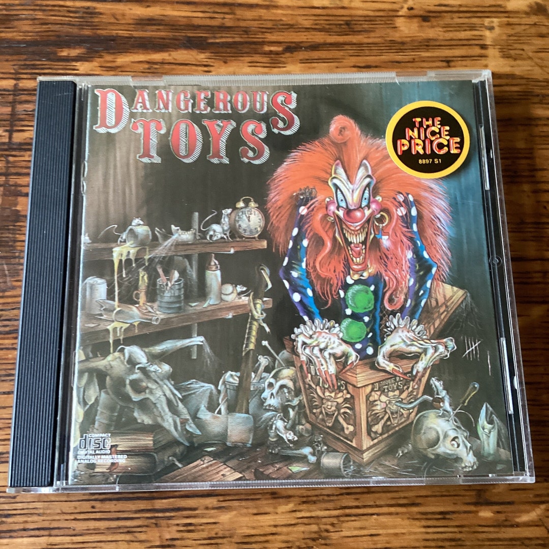 Dangerous Toys Self Titled Stereo CD 1989 Columbia Records CK