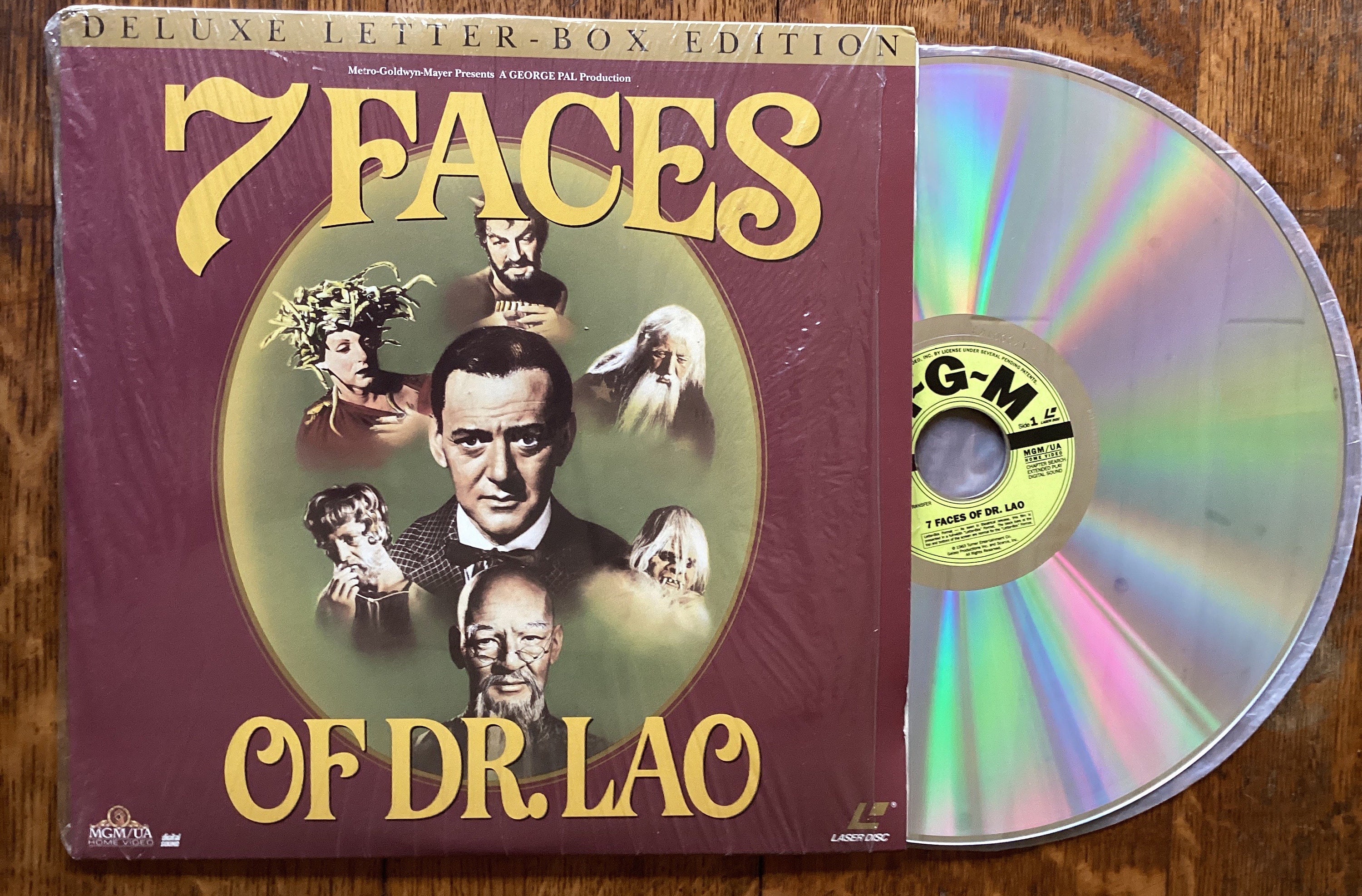 Laserdisc 7 Faces of Dr. Lao 1993 MGM/UA Home Video
