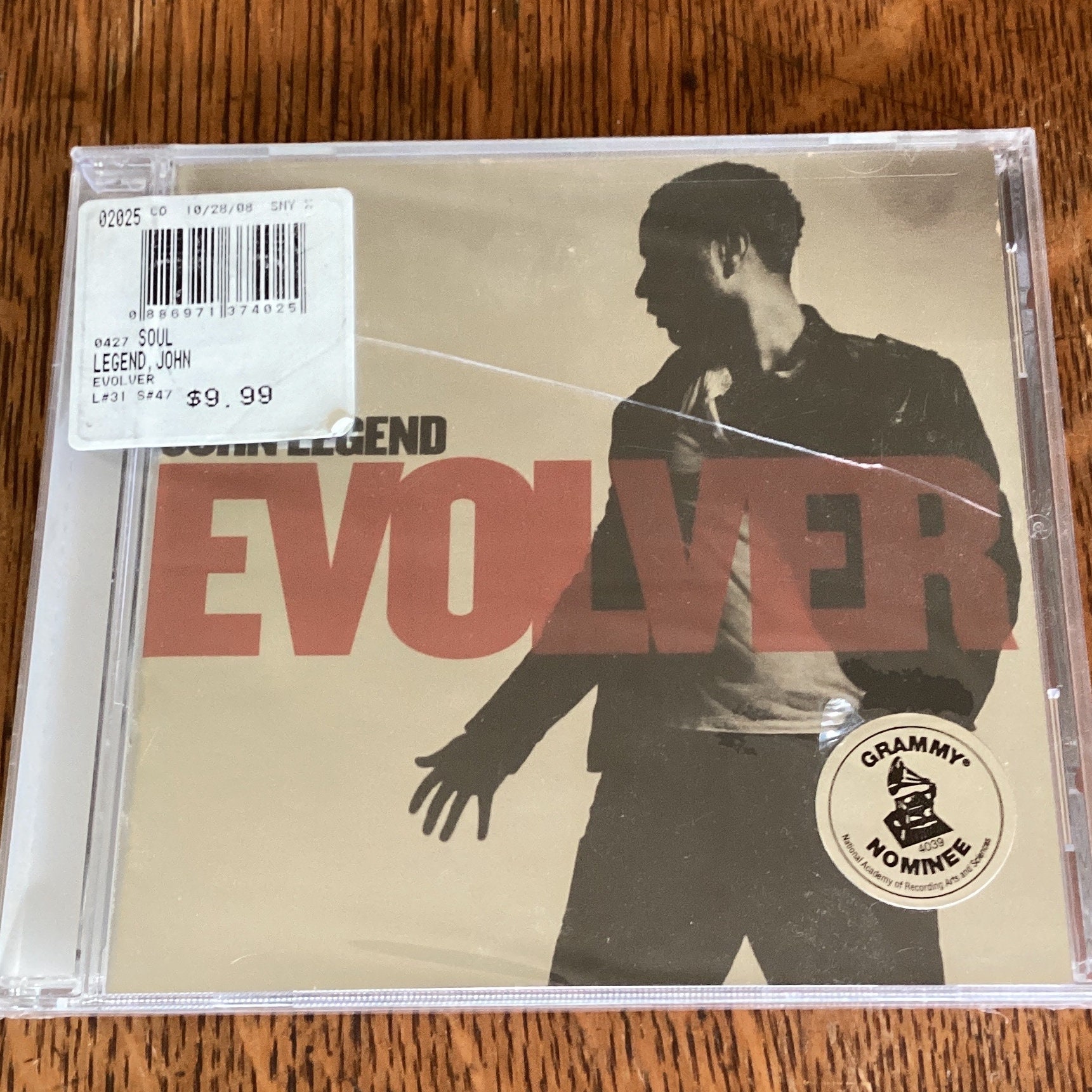 John Legend Evolver CD 2008 Columbia Records 88697 13740 2