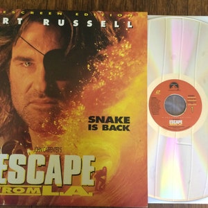 Escape From New York L.A. 2 VHS John Carpenter Kurt Russell Stacy Keach￼