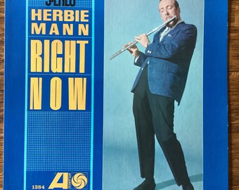Herbie Mann Right Now Stereo Vinyl Lp 1962 Atlantic Records SD 1384