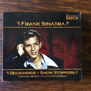 Frank Sinatra Beginnings-Show Stoppers Double CD Set 2003 BCI Music 60460-2 & 60461-2 in Slip case