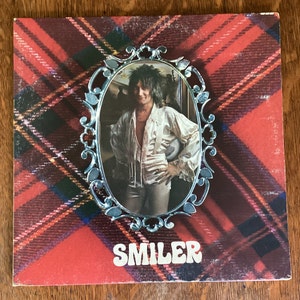 Rod Stewart Smiler Stereo Vinyl LP 1974 Mercury Records SRM-1-1017