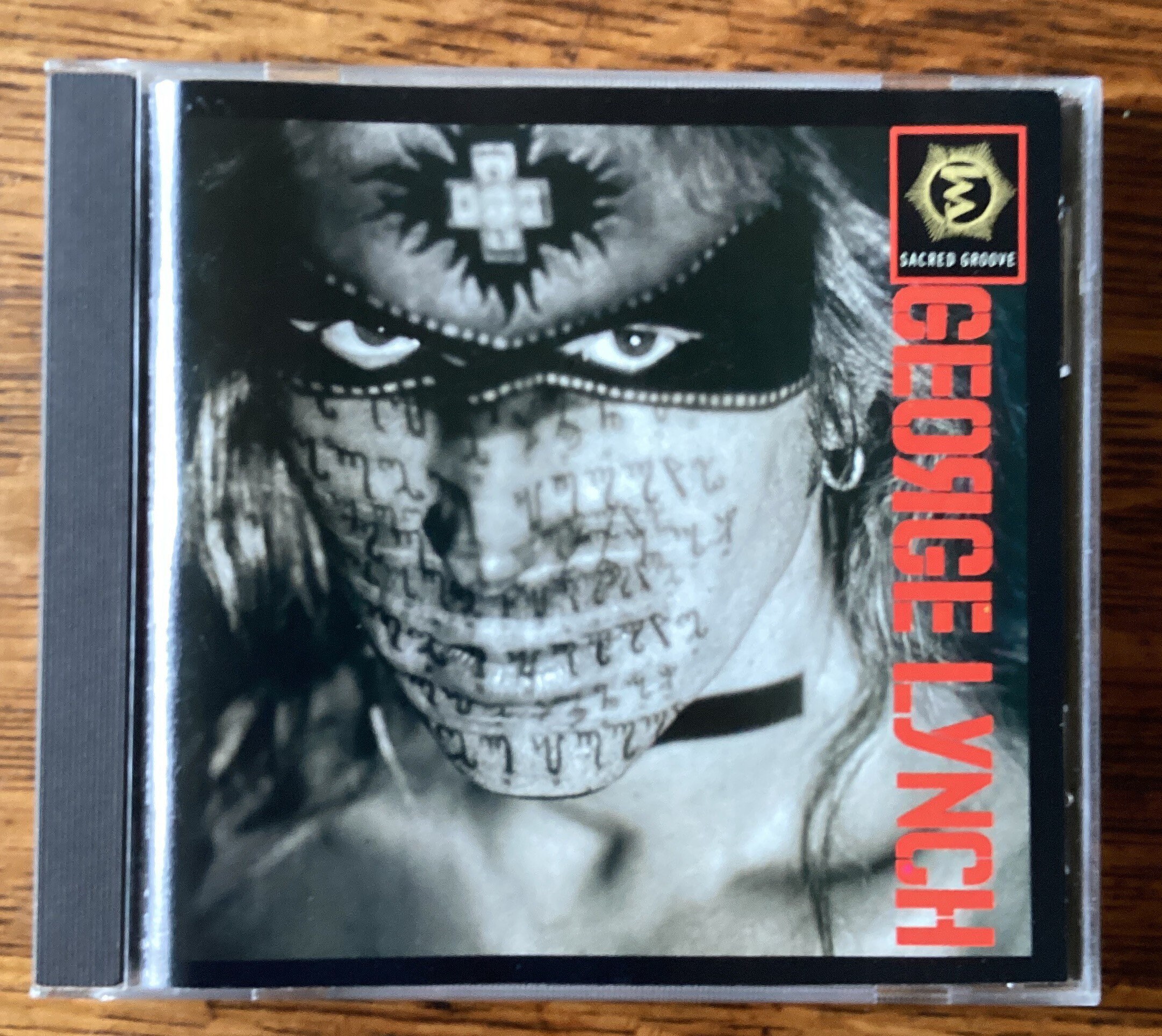 直筆サイン入り】George Lynch SACRED GROOVE