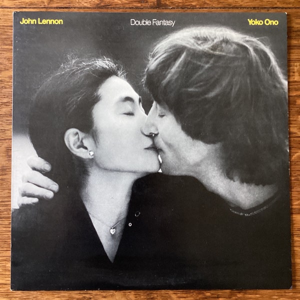 John Lennon Yoko Ono Double Fantasy Stereo Vinyl LP 1980 Geffen Records GHS 2001