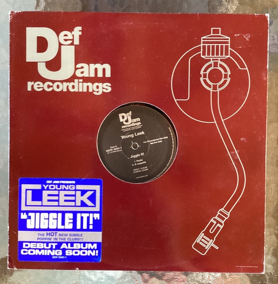 2 Def Jam Stereo Vinyl 12” Singles Young Leek Jiggle It and