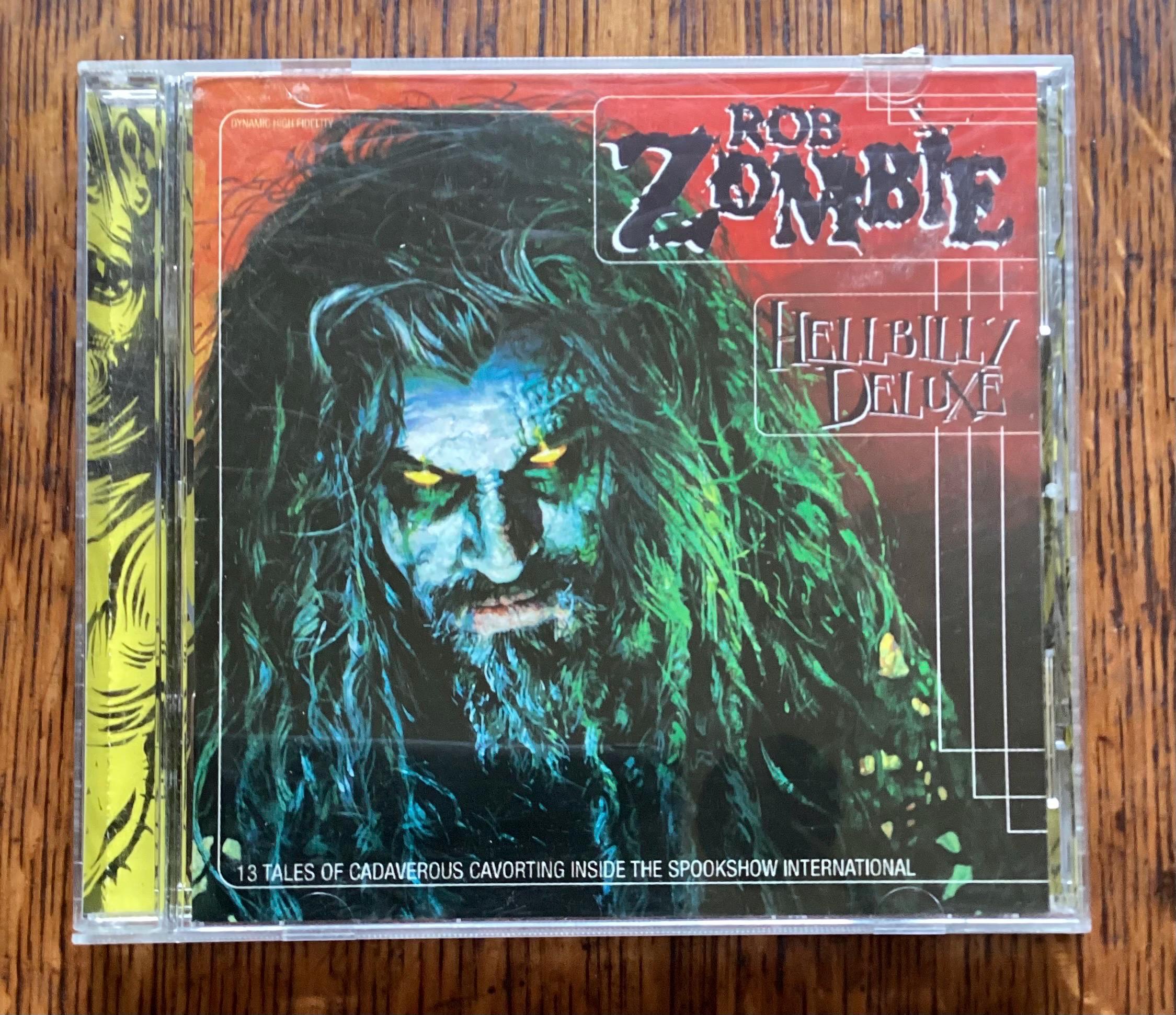 中古 BELLZLLEB 1st アルバム　DEAD END ROMMEL Rob Zombie - Hellbilly Deluxe - CD - 1998 Geffen Records GEFD