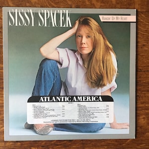 Sissy Spacek Hangin’ Up My Heart Stereo Vinyl Lp 1983 Atlantic America Records 90100-1