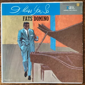 Fats Domino I Miss You So Mono Vinyl LP 1961 Imperial Records LP-9138