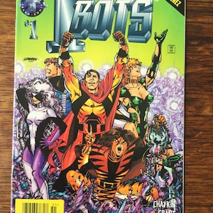 Isaac Asimov’s I-Bots  vol. 1 # 1 Dec. 1995 Tekno Comics Bug’ George Perez