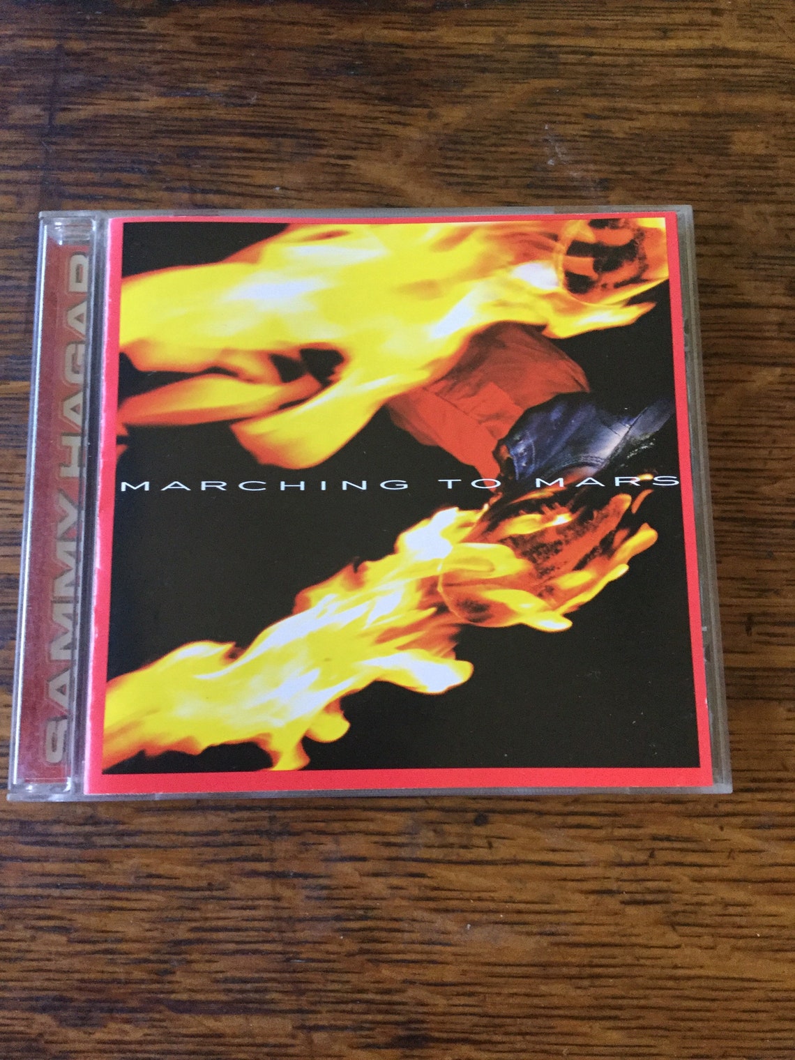 Sammy Hagar Marching to Mars CD 1997 the Track Factory Records Etsy